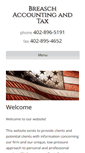 Mobile Screenshot of breaschtax.com